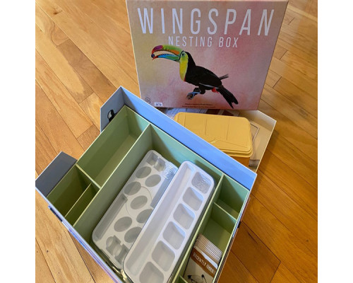 Коробка-органайзер для гри Крила + доповнення (Wingspan Nesting Box)