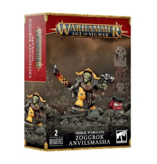 Ігровий набір GW - Age of Sigmar: Orruk Warclans - Zoggrok Anvilsmasha