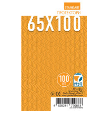 Протектори для карт Games 7 Days 65x100 мм Standard Quality