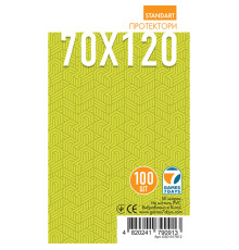 Протектори для карт Games 7 Days 70x120 мм Standard Quality