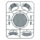 Набір мініатюр Warhammer 40000 Tidewall Shieldline