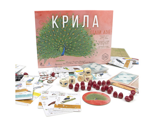 Крила: Птахи Азії (Wingspan: Asia Expansion)