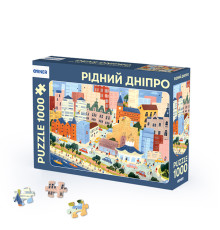 Пазл «Рідний Дніпро» 1000 елементів