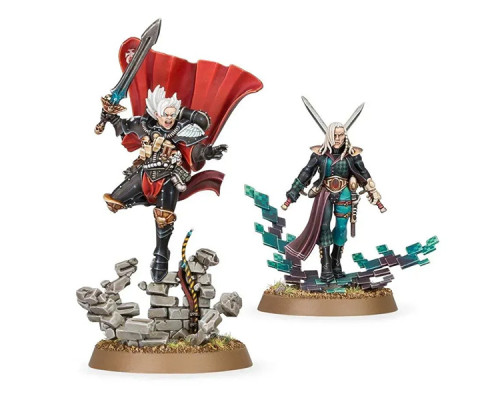 Ігровий набір GW - Warhammer 40000: Adepta Sororitas - Daemonifuge: Ephrael Stern and Kyganil