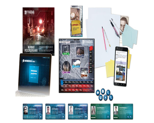 Детектив. Сучасне розслідування (Detective: A Modern Crime Board Game)
