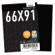Протектори для карт Games 7 Days 66x91 мм BLACK Premium Quality