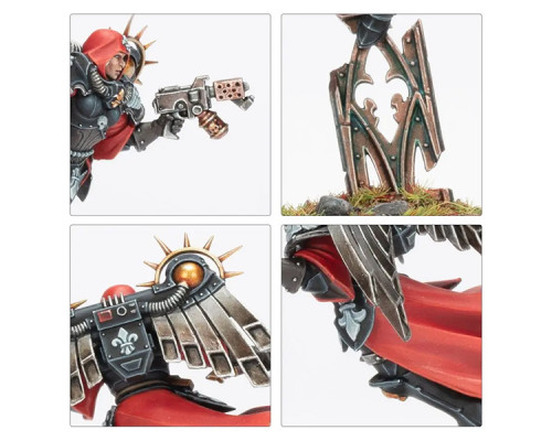 Ігровий набір GW - Warhammer 40000: Adepta Sororitas - Canoness With Jump Pack