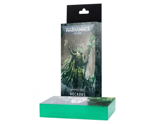 Ігровий набір GW - Warhammer 40000: Datasheet Cards - Necrons (Eng)