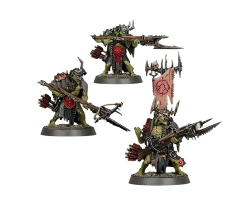 Ігровий набір GW - Age of Sigmar: Orruk Warclans - Man-skewer Boltboyz